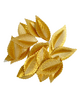 Siirry tuotteeseen Syötävä vohvelikoriste, kultainen lehti 20 kpl