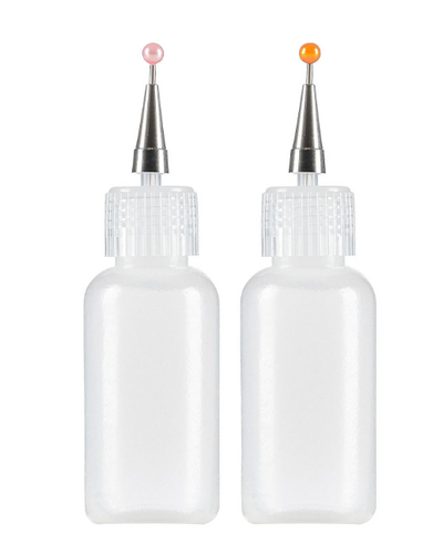 Hienokärkiset annostelupullot 2kpl